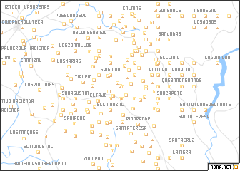 map of Hacienda La Esperanza